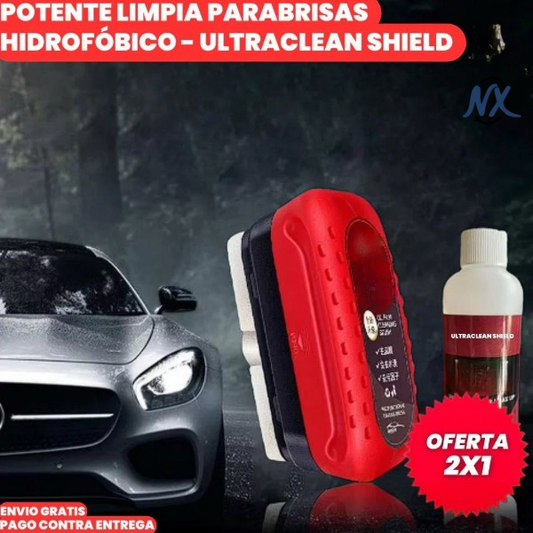 Oferta Especial 2x1: Ultra CleanShield® Potente Limpiador De Parabrisas Hidrofóbico